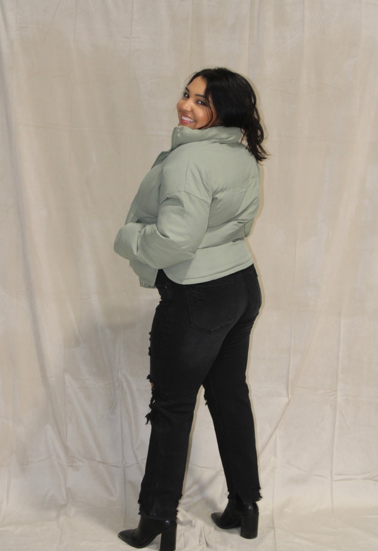 Sage Puffer Jacket