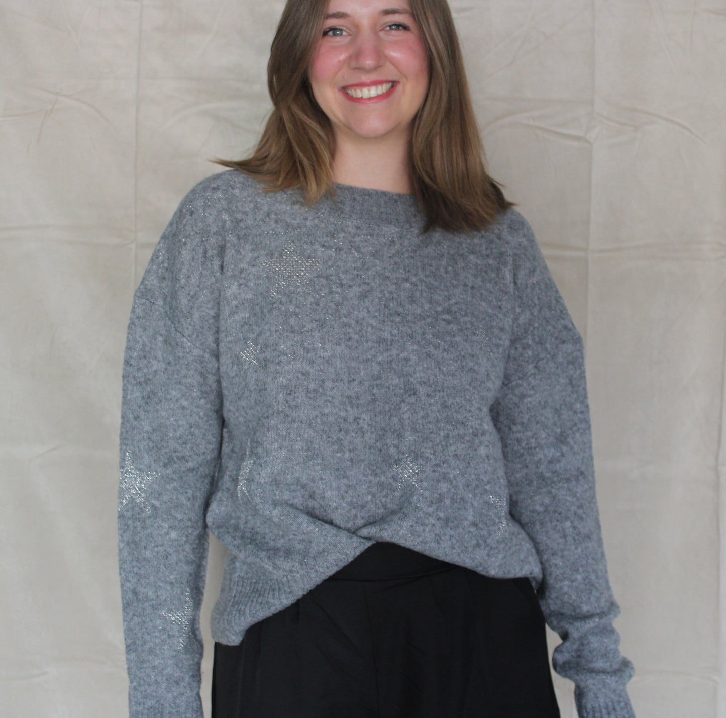 Grey Star Sweater