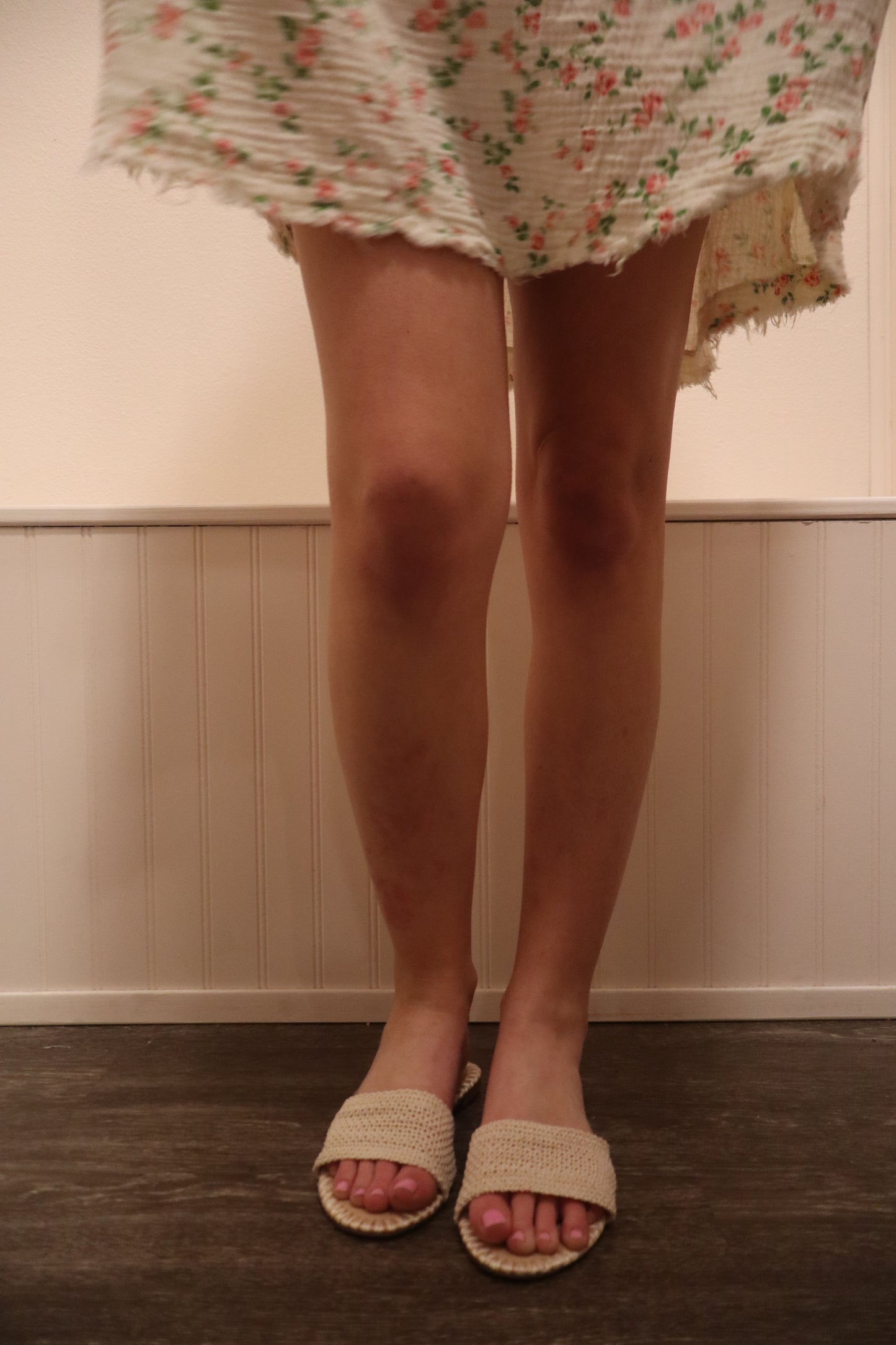 The Dixie Sandal - Nude