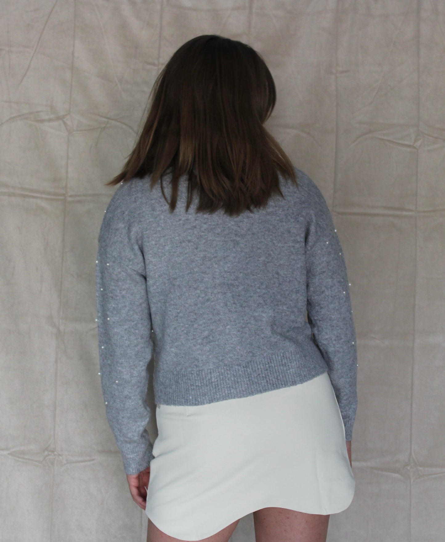 Asymmetrical Ivory Skirt