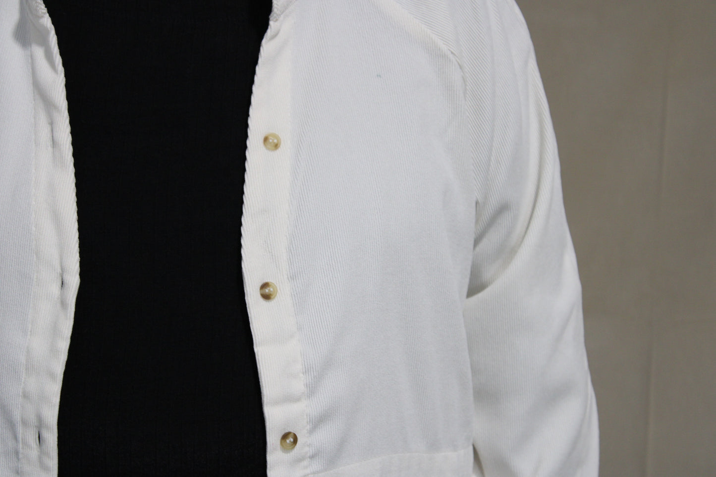 Ivory Ribbed Cover All