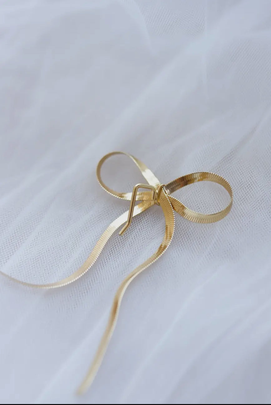 Bow Ponytail Holder Cuff