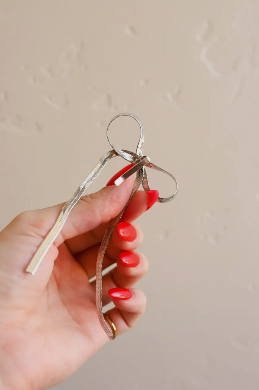 Bow Ponytail Holder Cuff