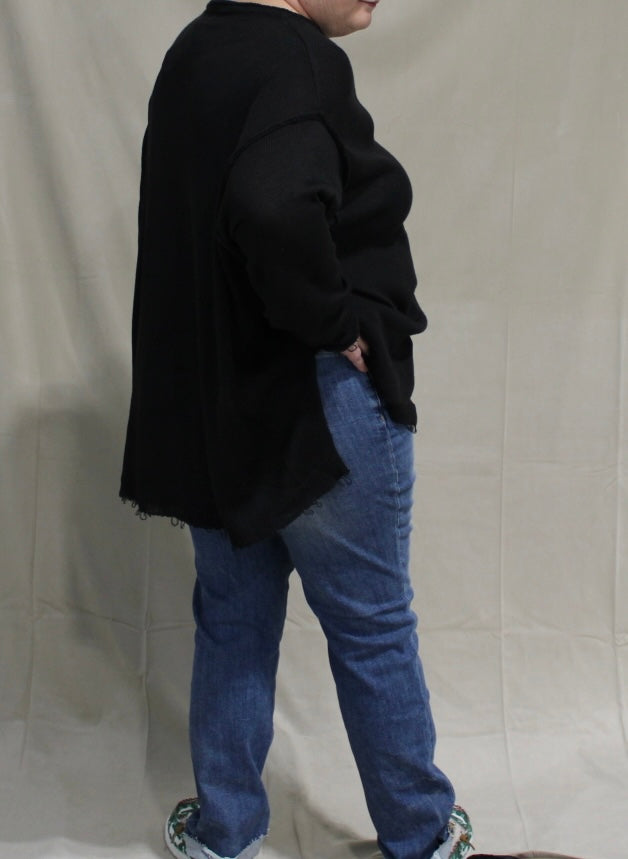 Black Frocket Sweater