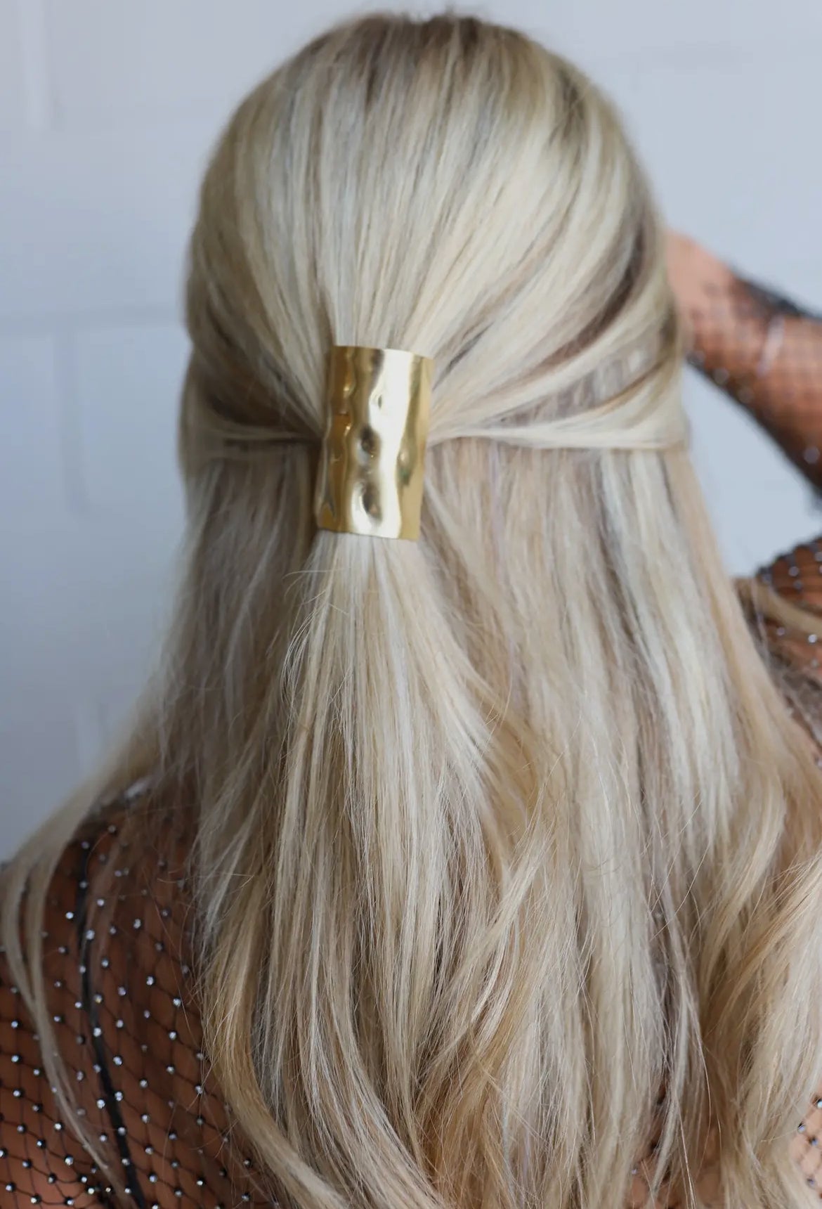 Hammered Ponytail Cuff
