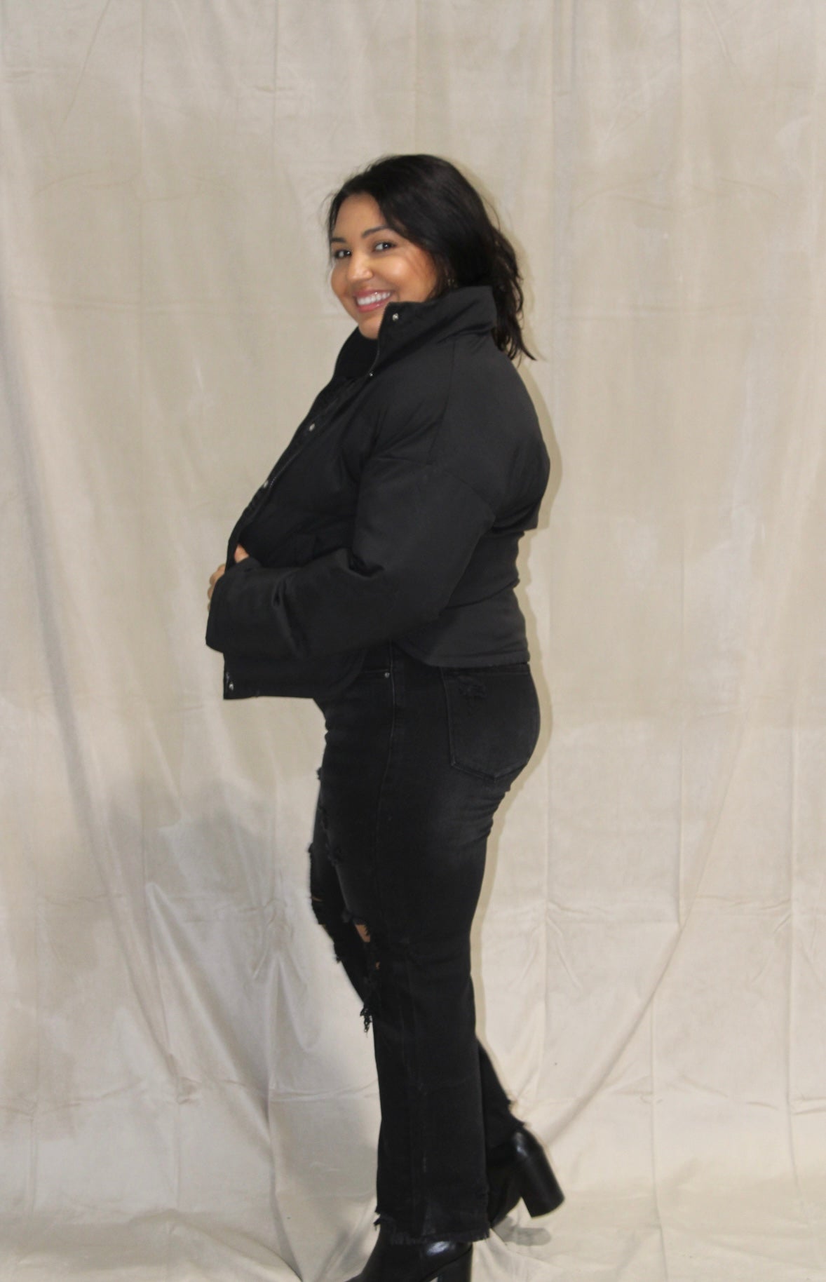 Black Puffer Jacket