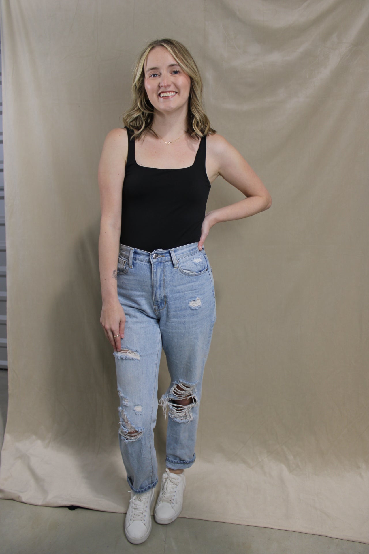 By Together Boyfriend Light Wash Jeans