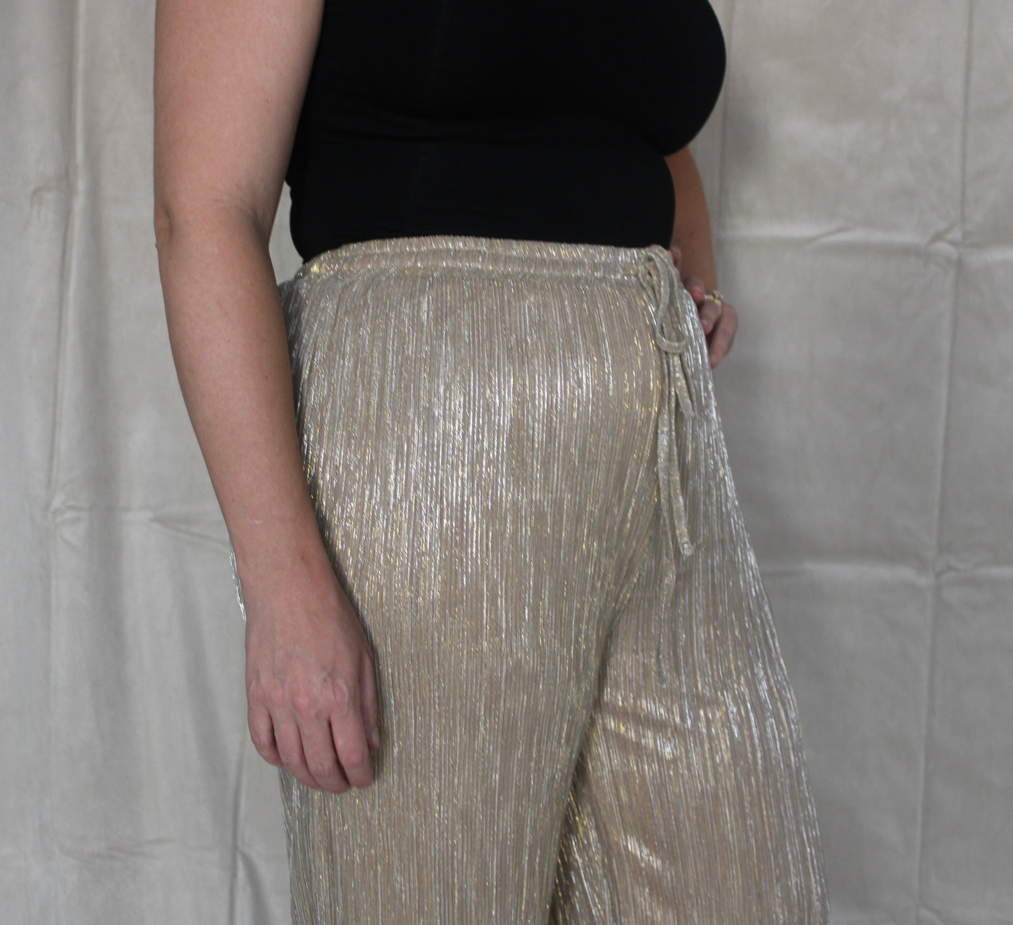 Gold Shimmer Pants