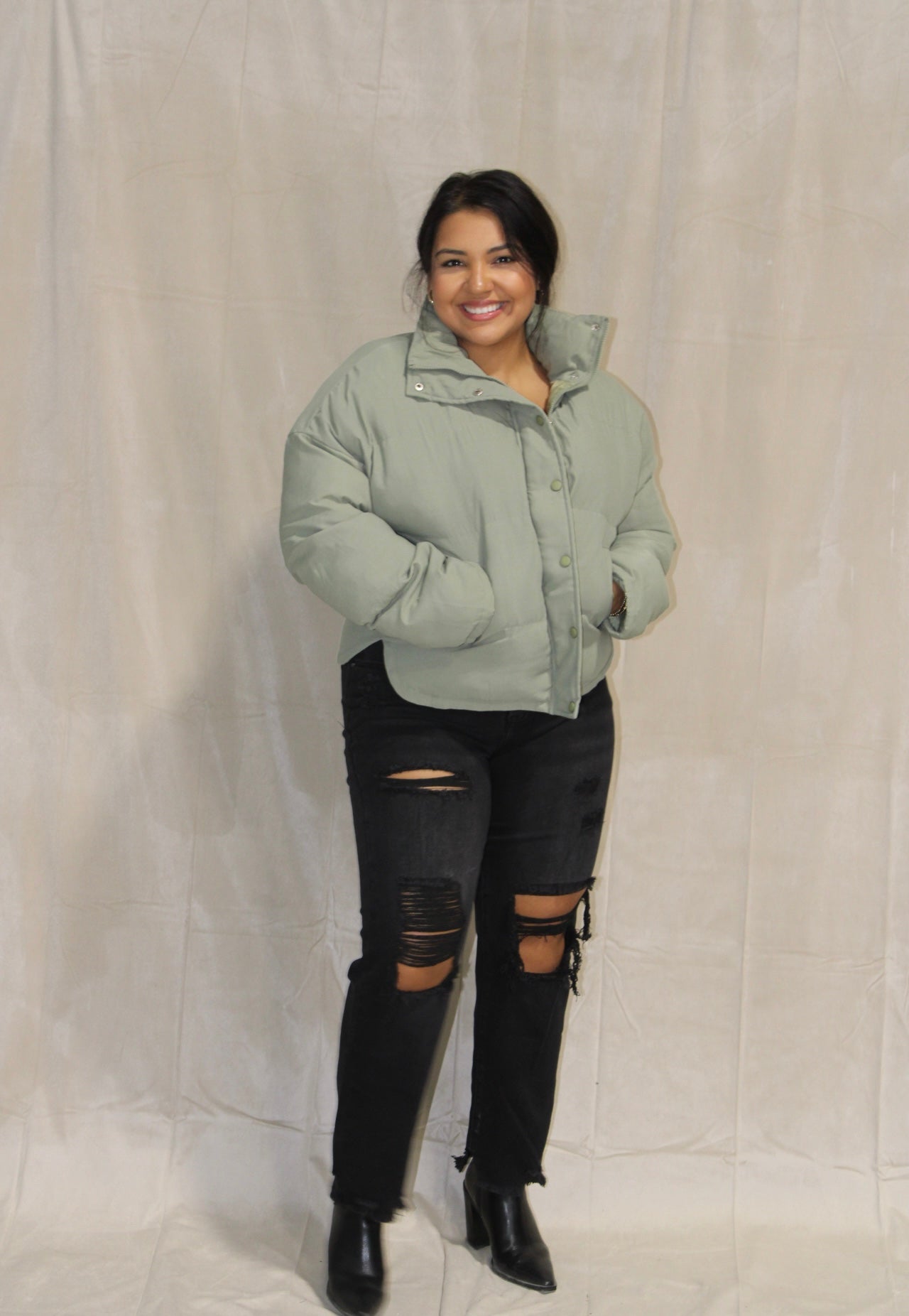 Sage Puffer Jacket