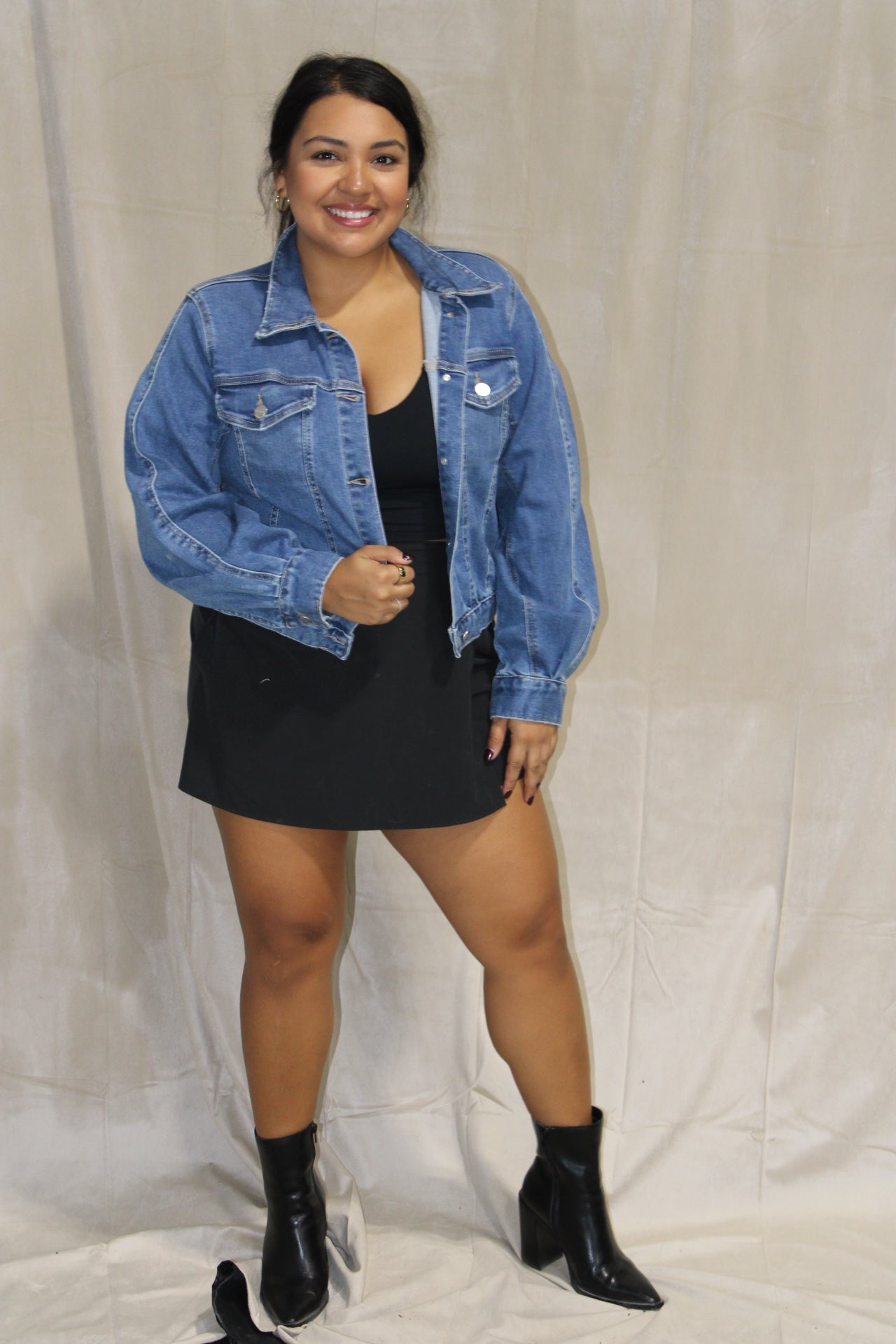 Medium Wash Denim Jacket
