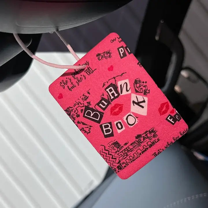 Burn Book "Champagne Toast" Scented Car Freshener
