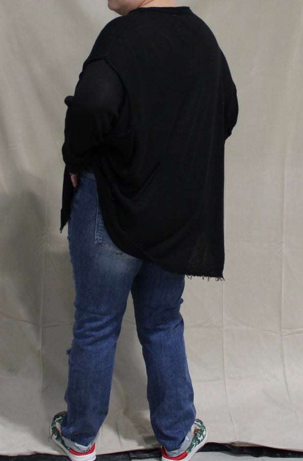 Risen Plus High Rise Vintage Washed Skinny Cuffed Jeans