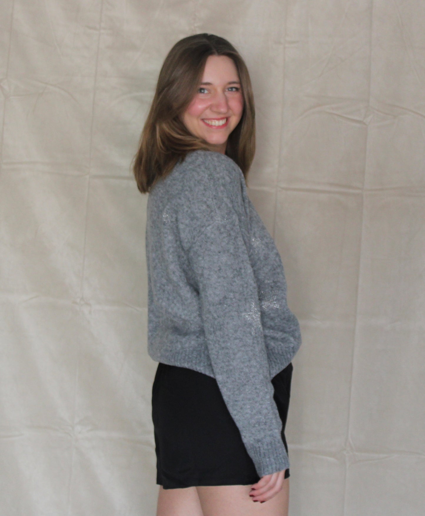 Black Pleated Shorts