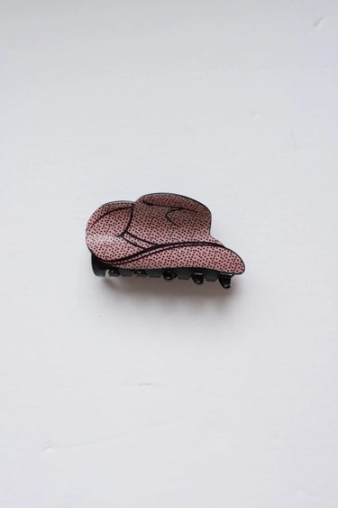 Cowboy Hat Claw Clip
