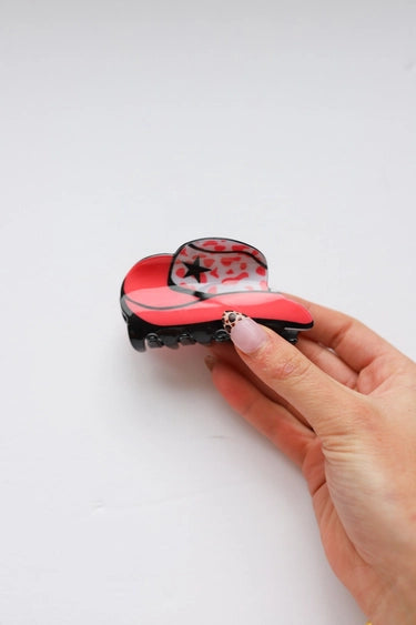 Cowboy Hat Claw Clip