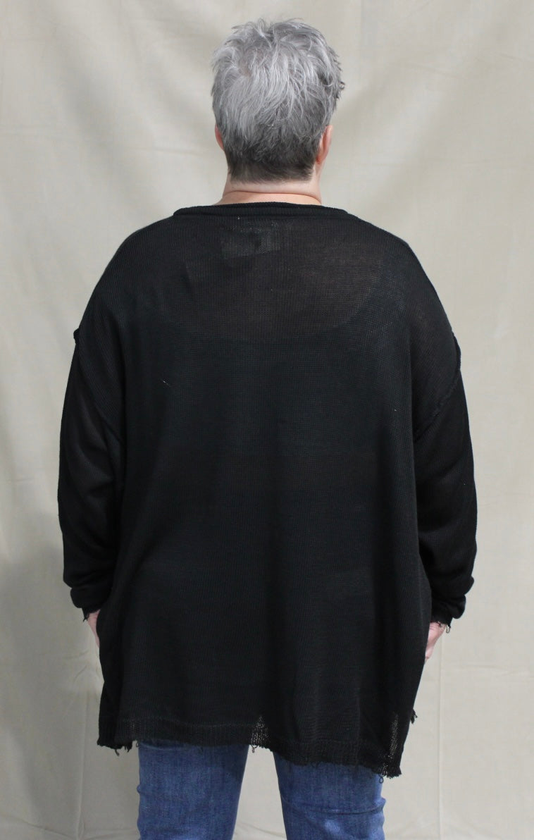 Black Frocket Sweater