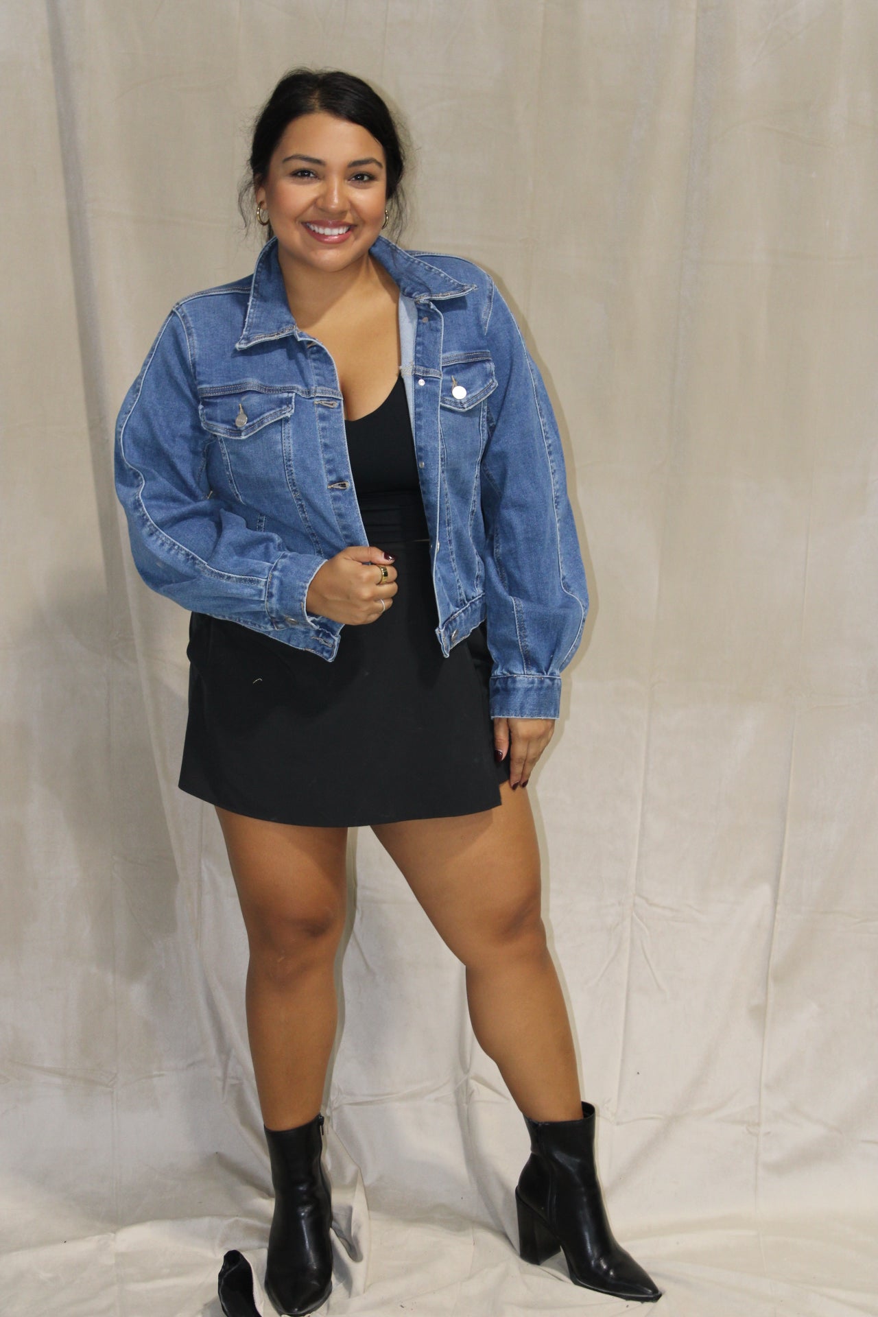 Medium Wash Denim Jacket