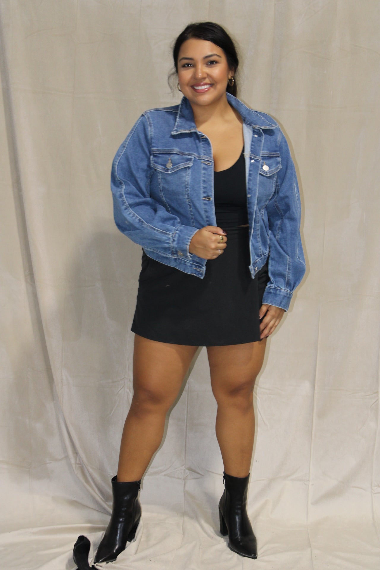 Medium Wash Denim Jacket