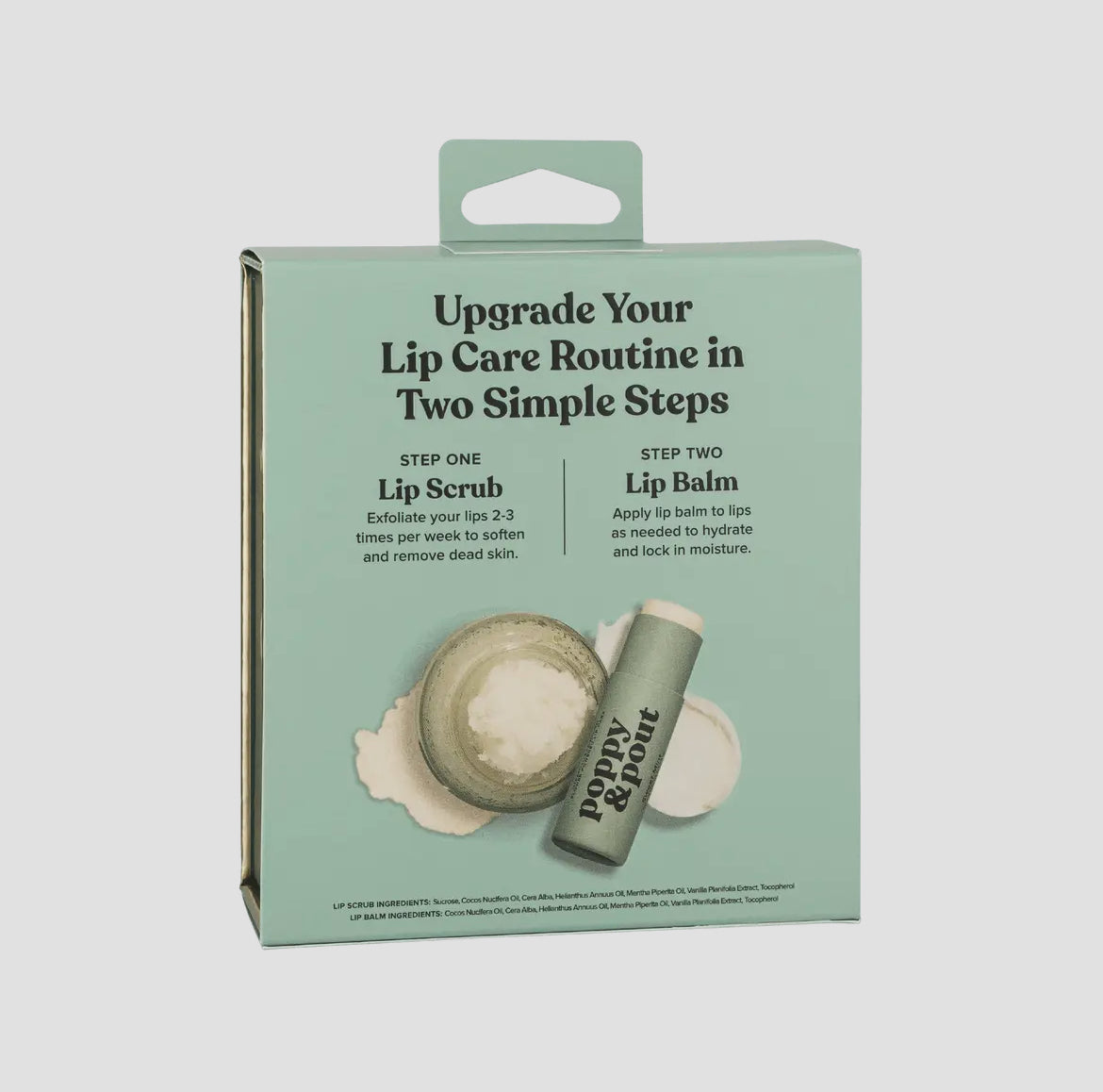 Poppy and Pout Lip Care Duo
