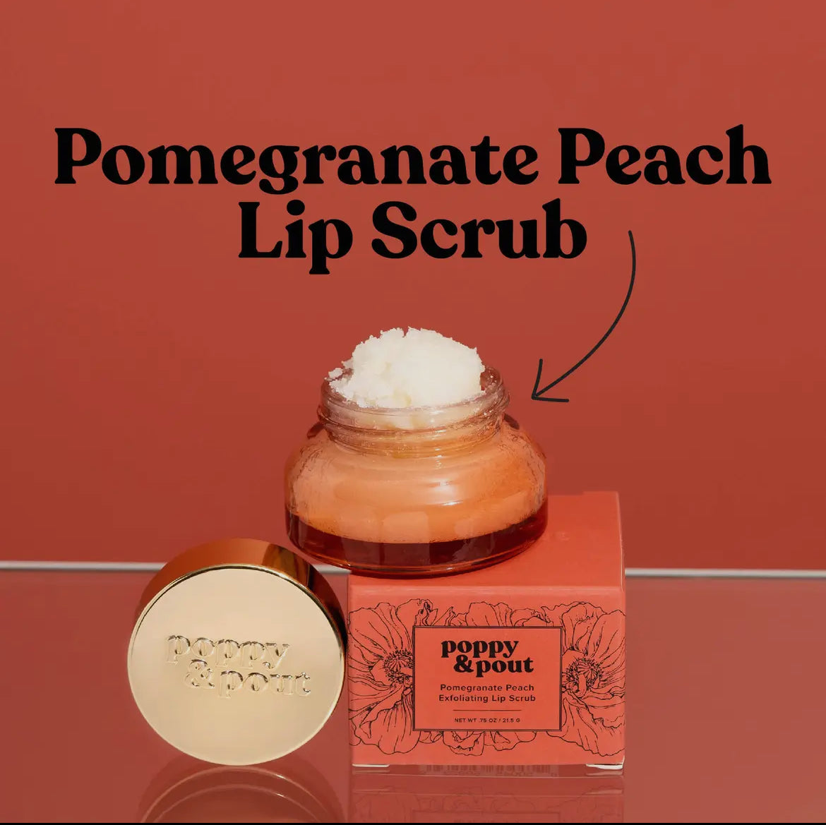 Poppy and Pout Lip Scrub