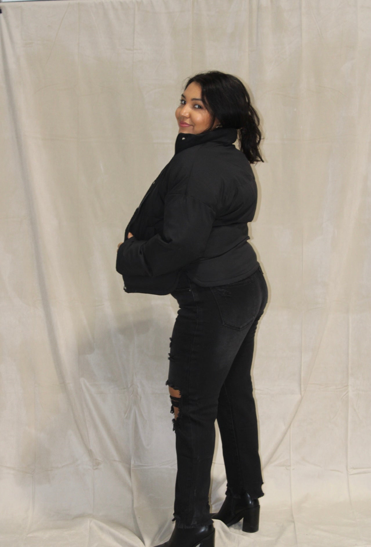 Black Puffer Jacket