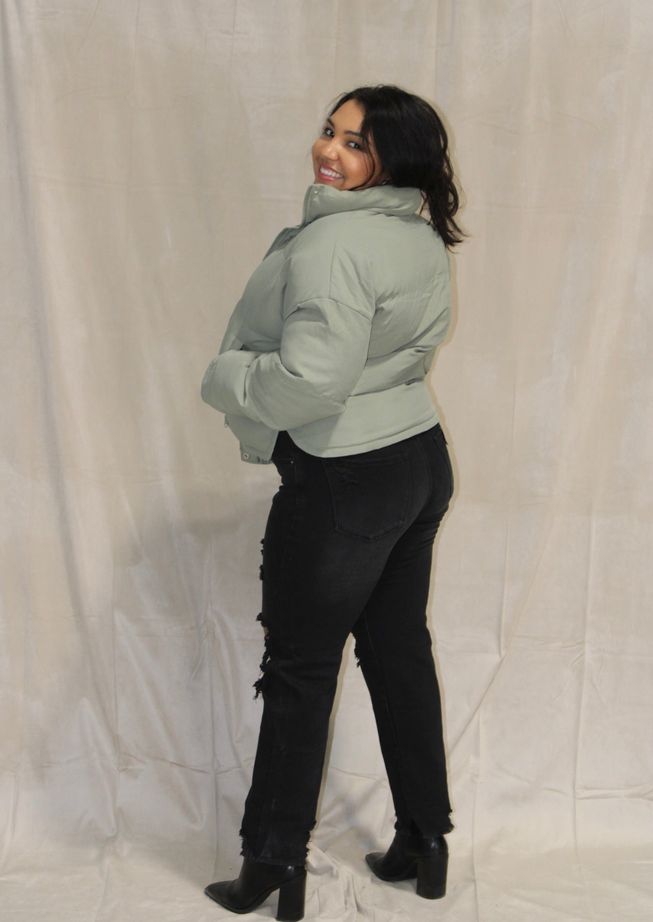 Sage Puffer Jacket