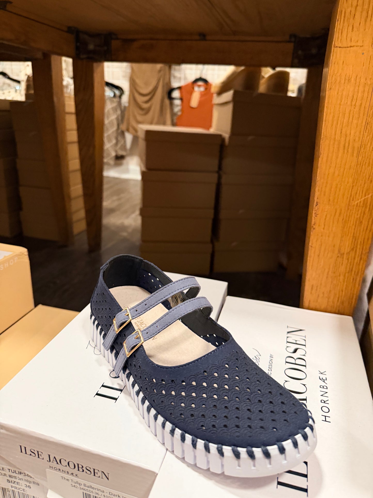 The Tulip Ballerina - Dark Indigo