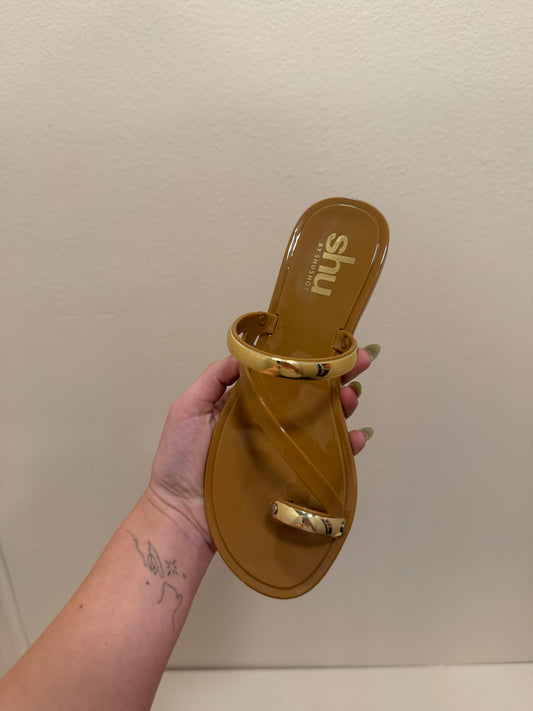 The Dottie Sandal - Tan