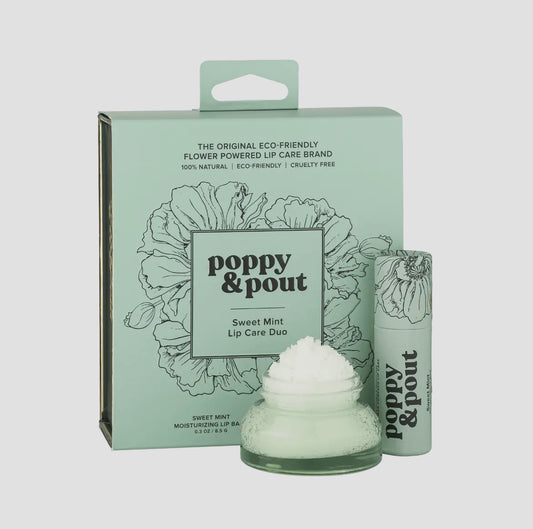 Poppy and Pout Lip Care Duo
