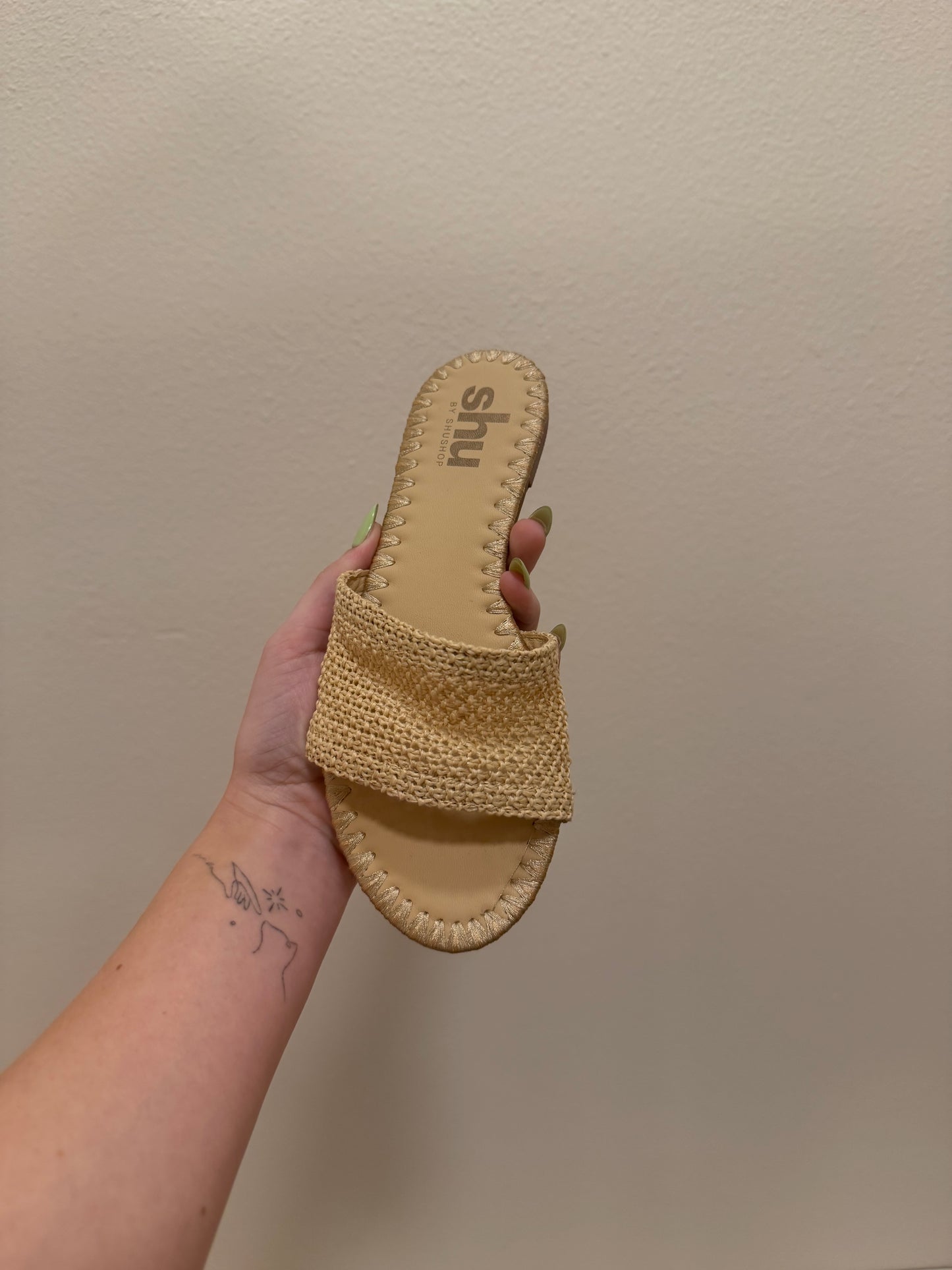 The Dixie Sandal - Nude