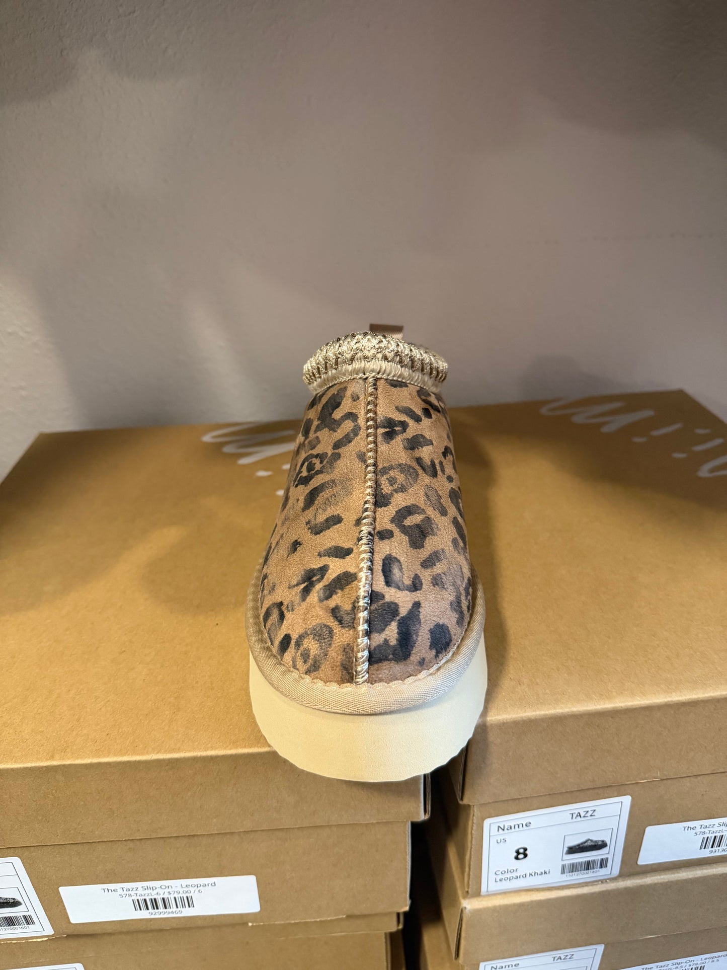 The Tazz Slip-On - Leopard