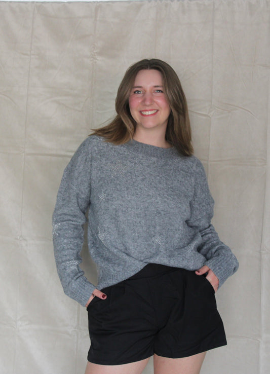 Grey Star Sweater