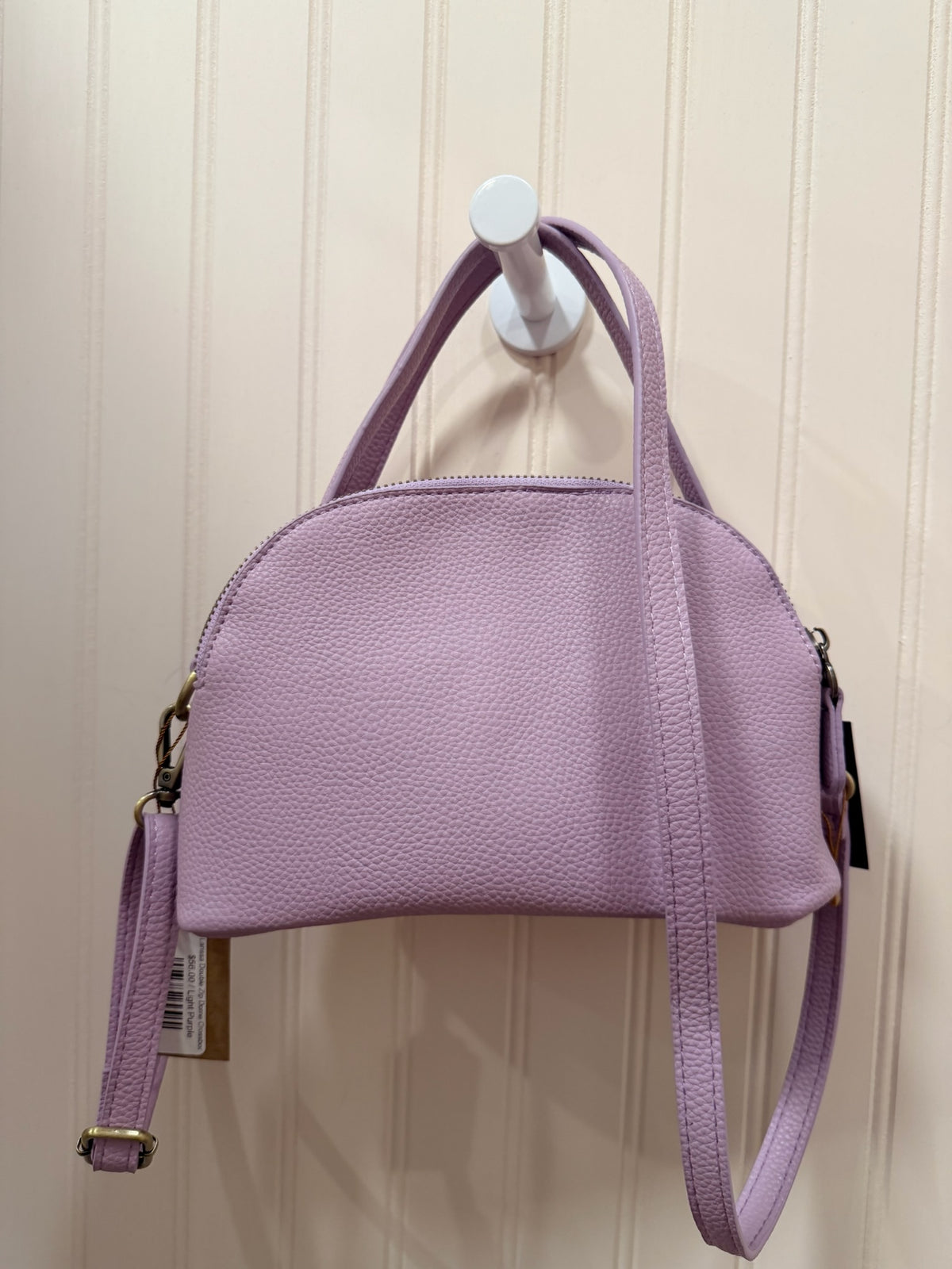 Larissa Double Zip Dome Crossbody