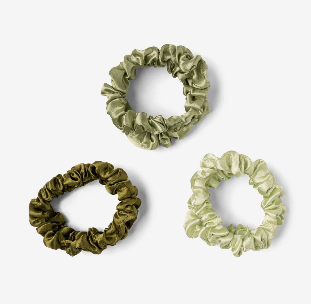 Take Care Satin Scrunchies Set