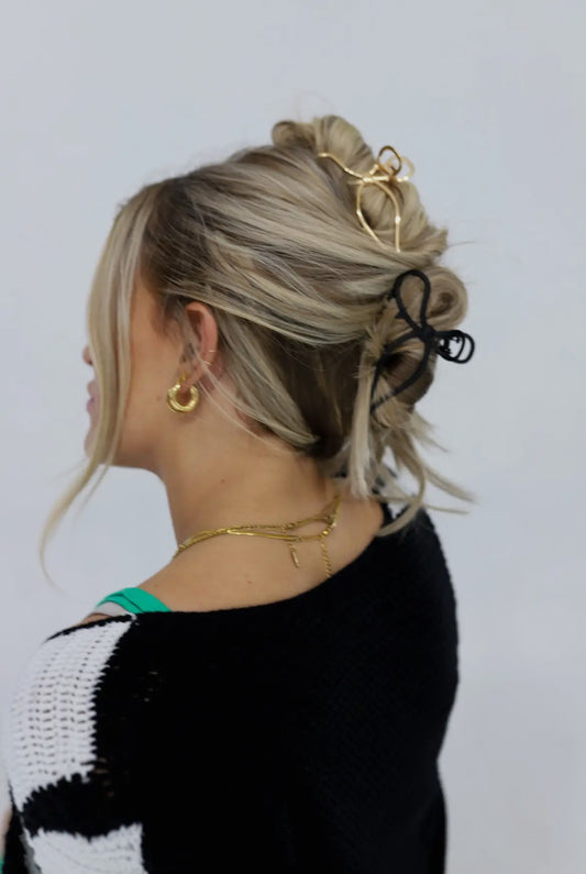 The Metal Bow Claw Clip