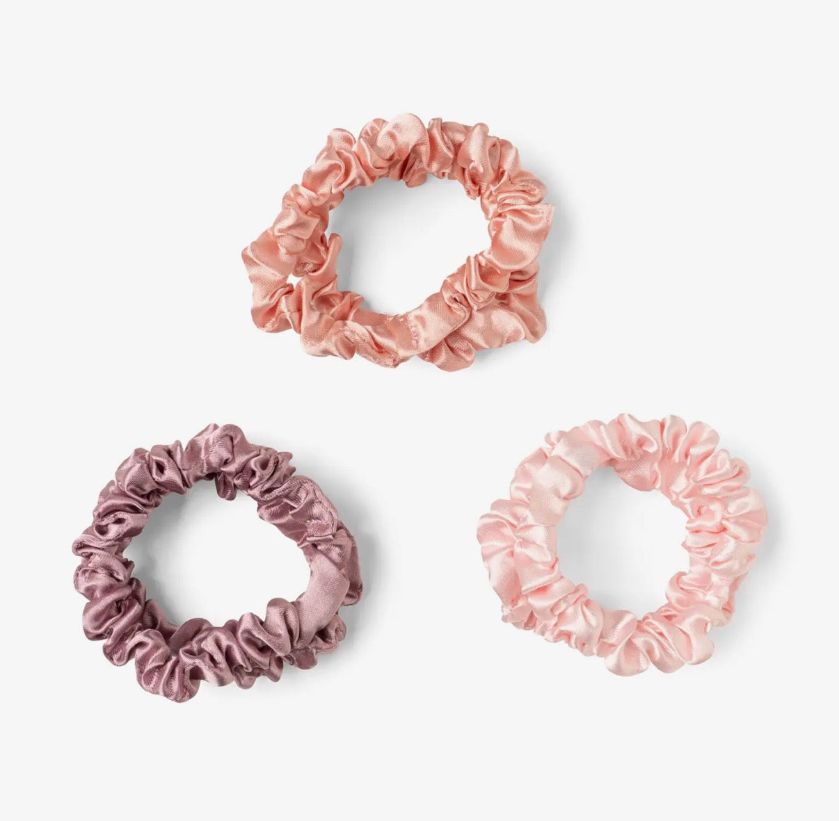 Take Care Satin Scrunchies Set