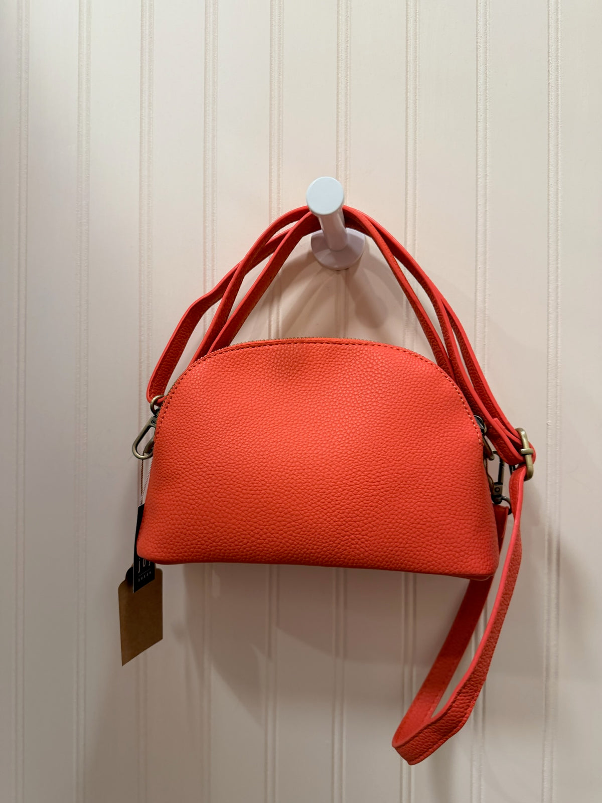Larissa Double Zip Dome Crossbody