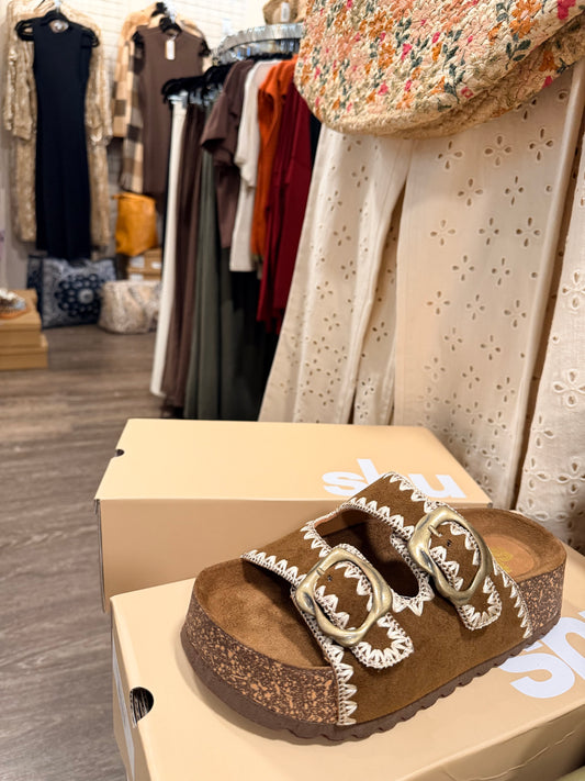 The Keya Sandal - Tan
