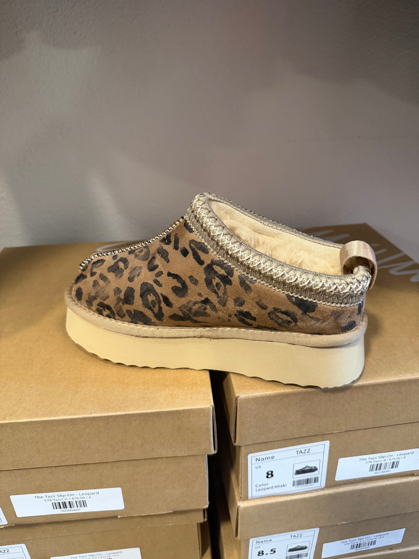 The Tazz Slip-On - Leopard