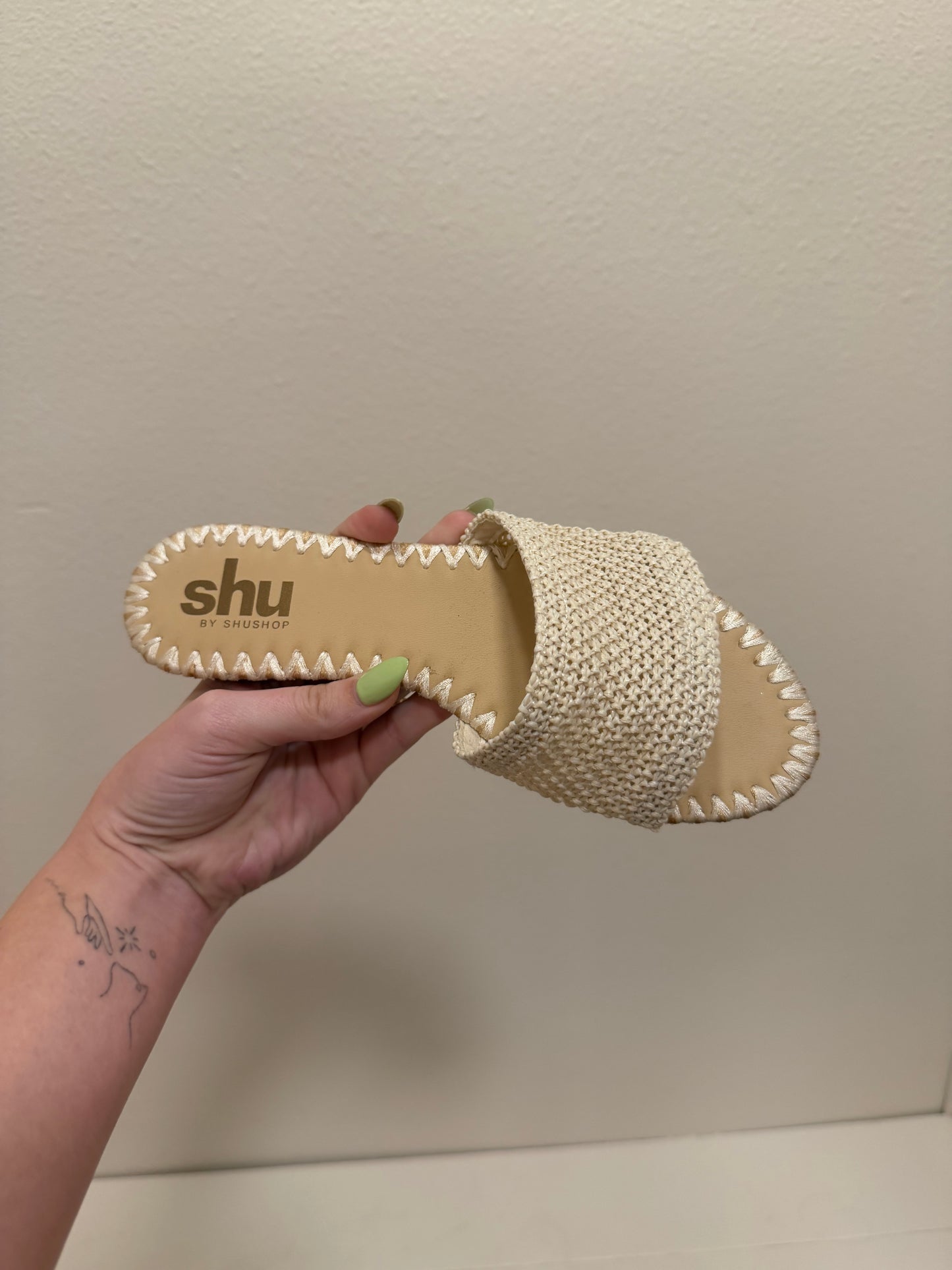 The Dixie Sandal - Bone