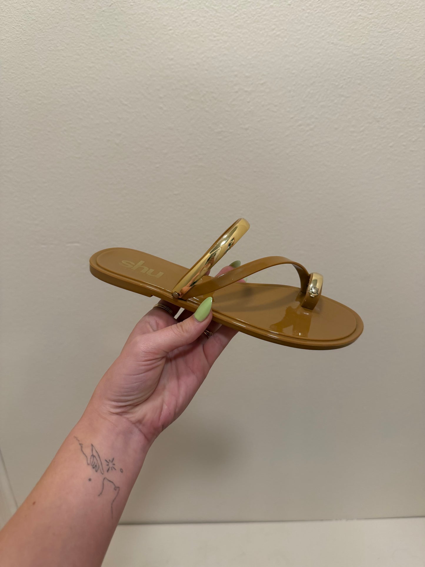 The Dottie Sandal - Tan