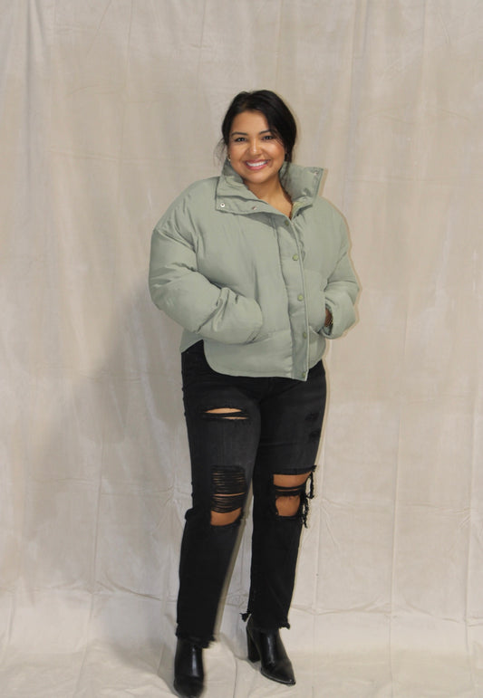 Sage Puffer Jacket