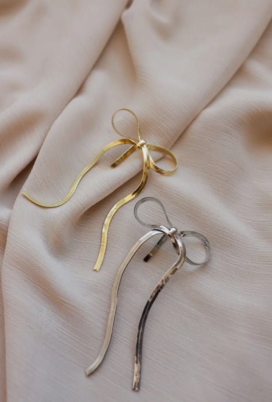 Bow Ponytail Holder Cuff