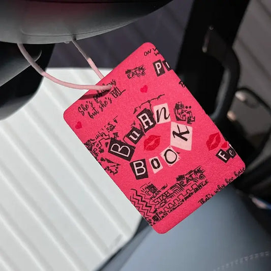 Burn Book "Champagne Toast" Scented Car Freshener