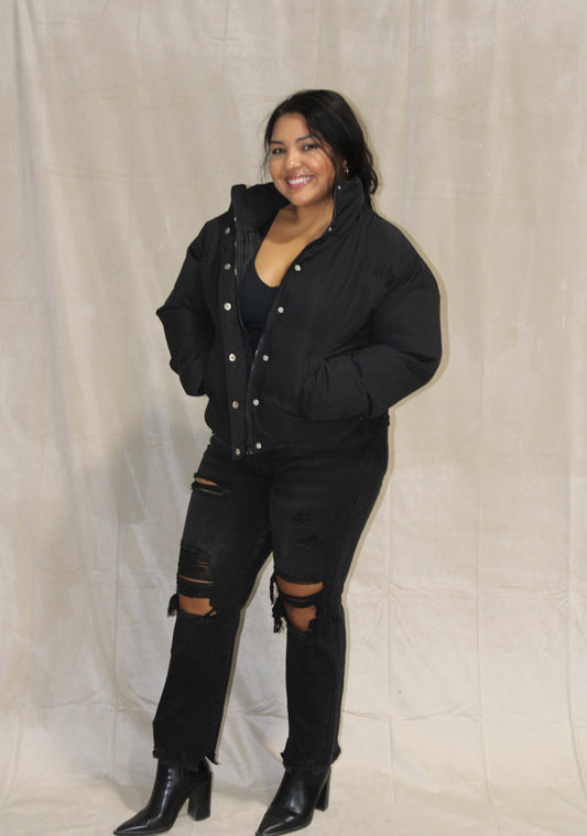 Black Puffer Jacket