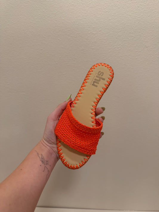 The Dixie Sandal - Red