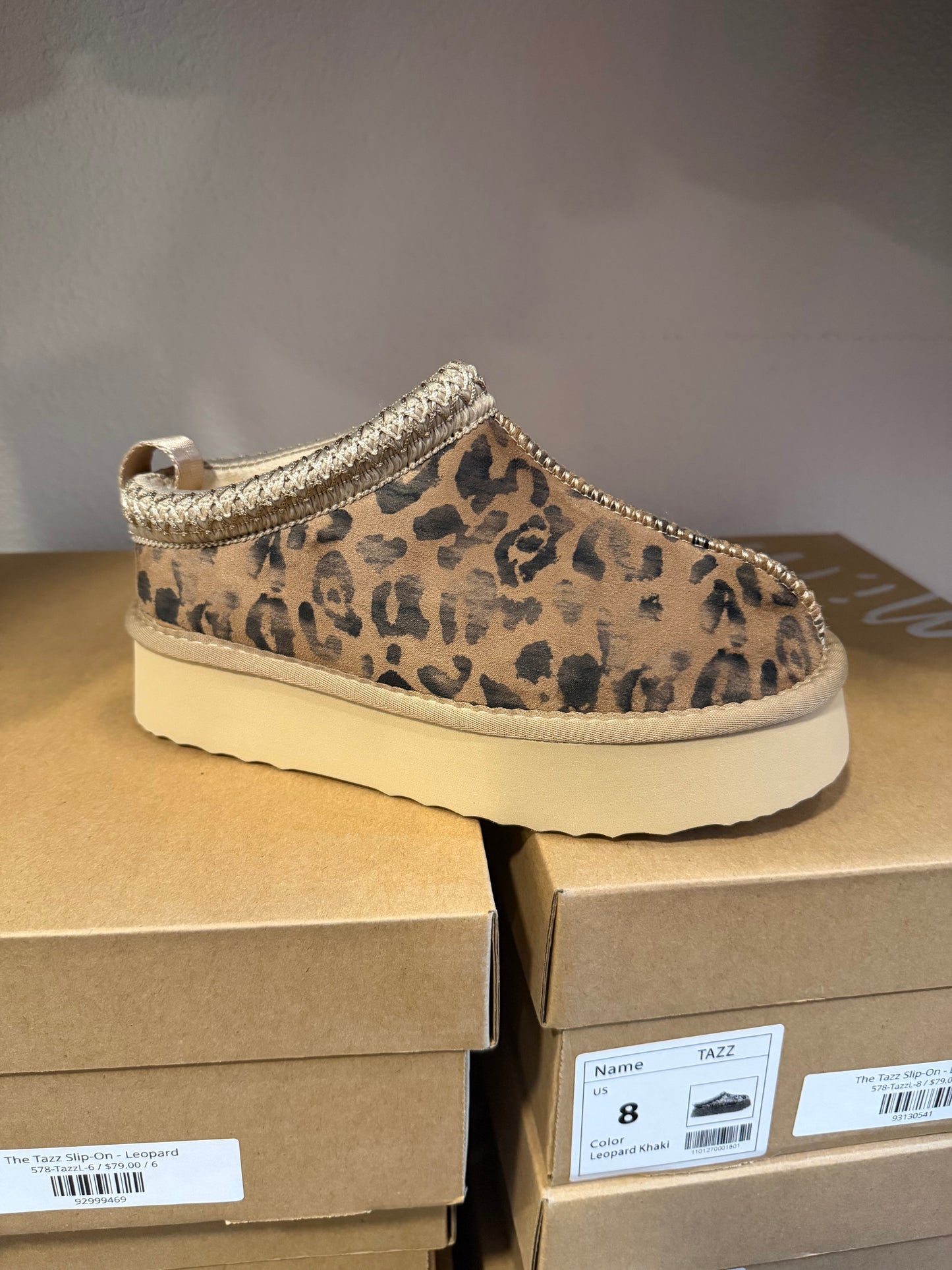 The Tazz Slip-On - Leopard
