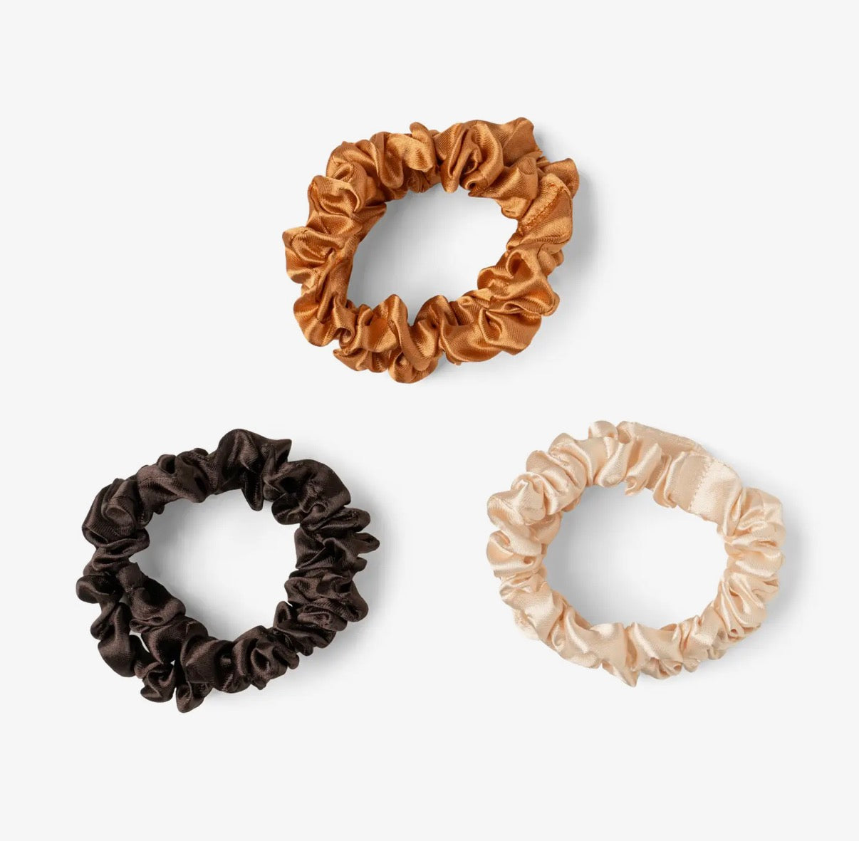 Take Care Satin Scrunchies Set