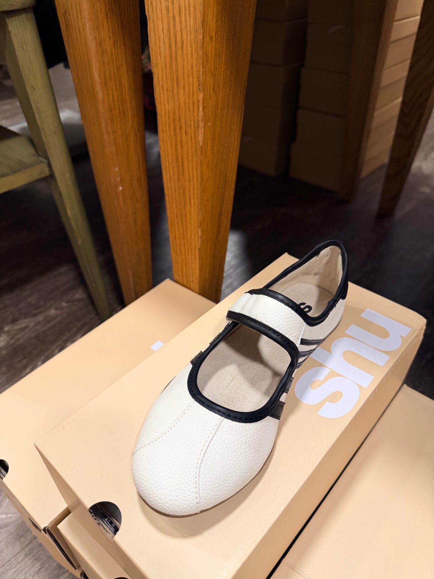 The Peyton MJ Slip On - Black and White