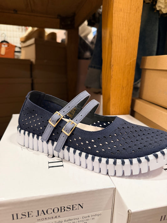 The Tulip Ballerina - Dark Indigo